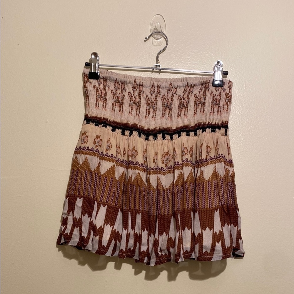 MUCHE & MUCHETTE Bohemian Multi-Color Skirt Size 0